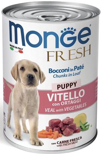 Monge FRESH Puppy veal with vegetables